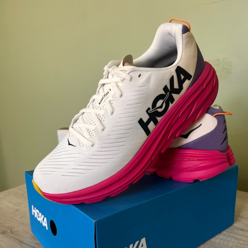 NWT, Never Worn, HOKA, Rincon 3, Women’s 12 Shoes